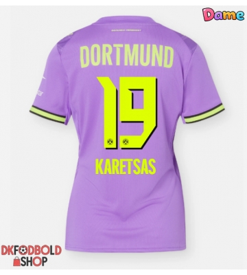 Borussia Dortmund Konstantinos Karetsas #19 Tredje trøje Dame 2026-27 Kort ærmer